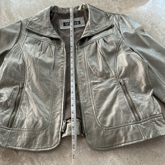 Guess 100% leather Jacket - Picture 8 of 9